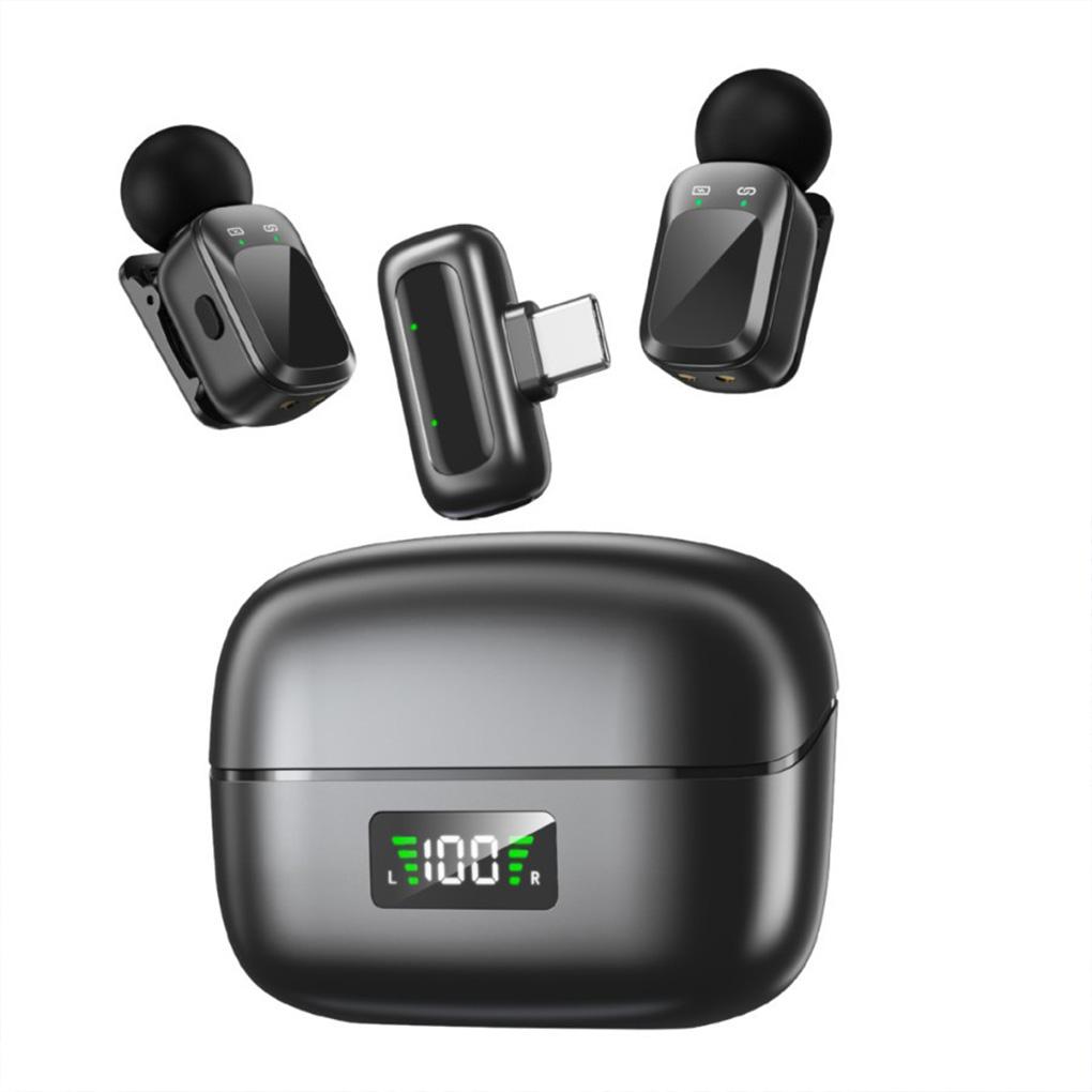 Clear Voice Mini Microphone For Outdoor Activities Wireless Lavaliers Microphone Lapel Microphone