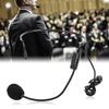 3Pcs 3.5 mm Screw Plug Wired Head Condenser Microphone Headset Mic for Shopping Guide Guider