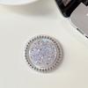Color Sequins Glitter Round Rhinestones Mobile Phone Airbag Bracket Magnetic Paste Ring Simple Niche Desktop Watching Drama
