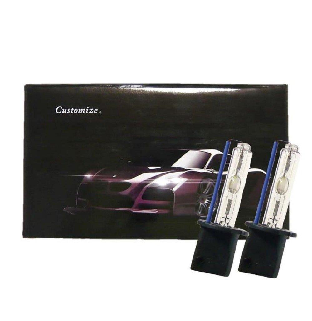 

H3 W HID Burner Replacement Daylight White K Set of 2 One Year Warranty