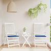 VidaXL Garden Chair Cushions Set of 2, Lounge Seat Cushion, Patio Furniture Cushion, Seat Cushion 314059