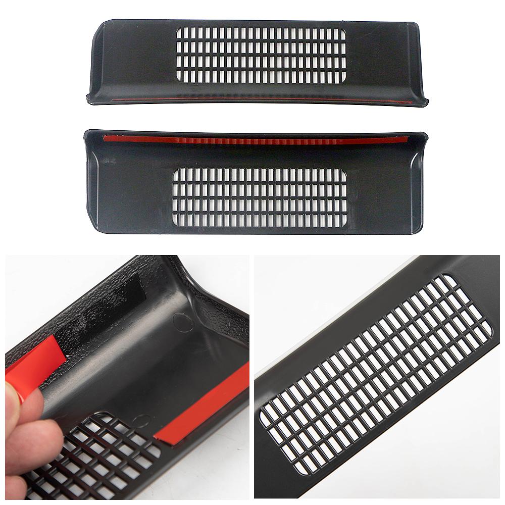 For Toyota Sienna 2024 2024 2024 Under Seat Floor Air Conditioner AC Heater Outlet Duct Grille Vent Cover Trim Protection Cap