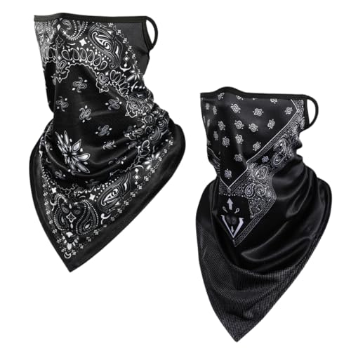 

[Магазин MaT] Маска для лица, повязка на лицо, защита от УФ-излучения, повязка на шею, защита от УФ-излучения, для улицы, набор из 2 шт.