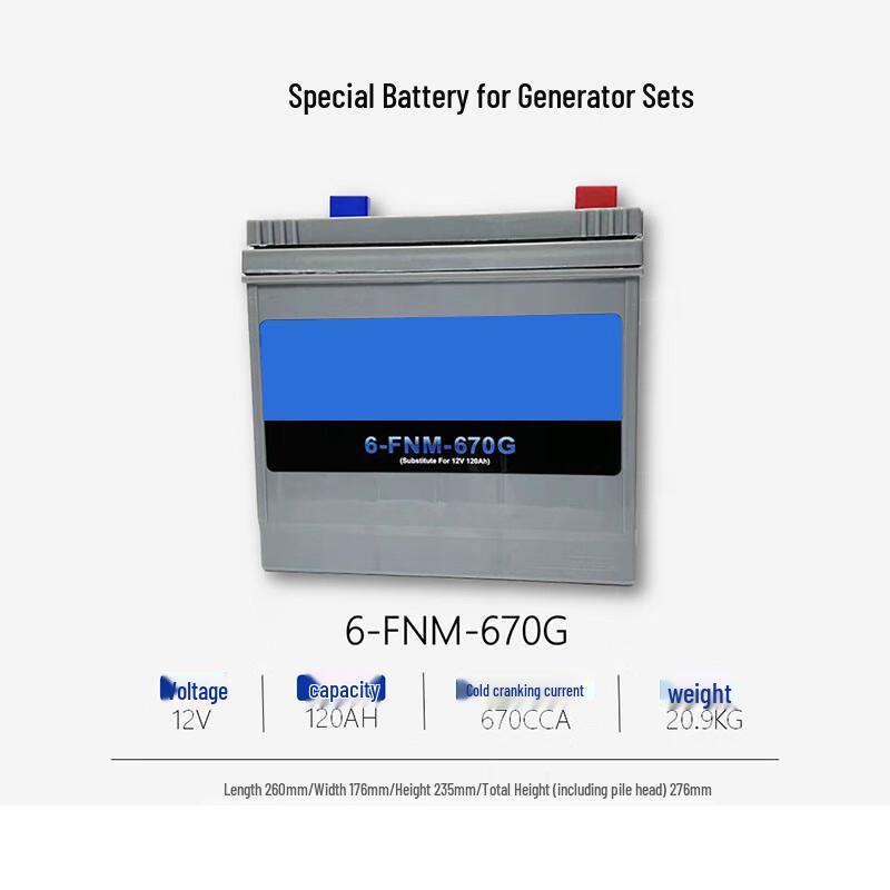 Rongying Generator Set Battery