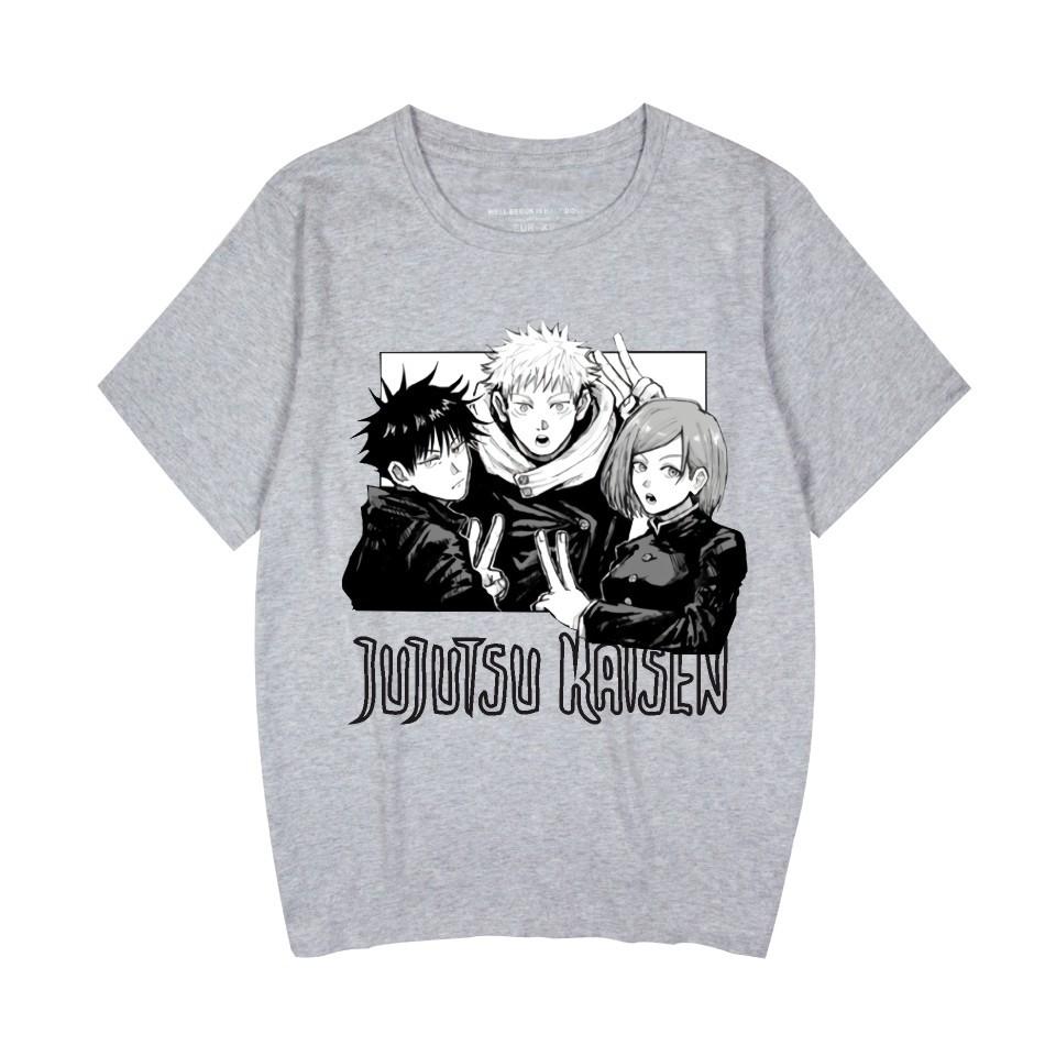 Jujutsu Kaisen Printed Men's T-shirt Unisex Casual Fashion Street Style Short-sleeved Tops T-shirt