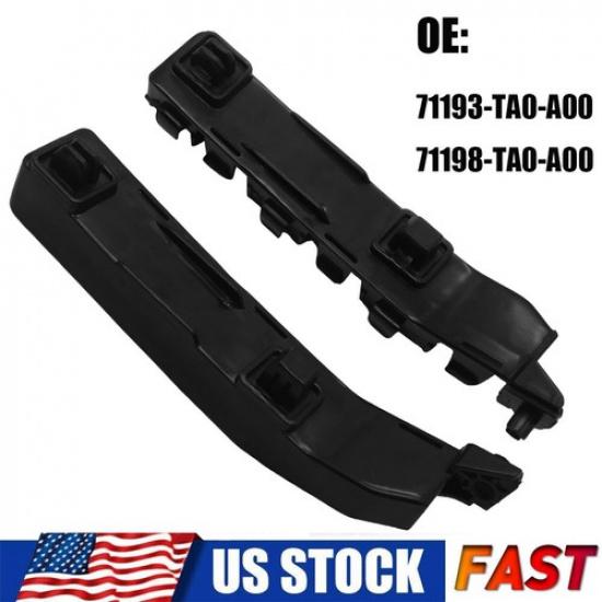 Front Bumper Brackets Retainer Side Support For Honda Accord 2008-2012 2Pcs