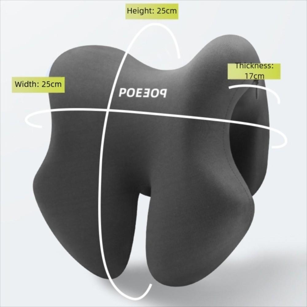 Memory Foam Office Chair Headrest Breathable Head Rest Support Pillows  Body Massage