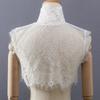 1 Pc Lady Shirt False Collar Lace Detachable False Faux Collar Cuff Choker Tie Korean Style Hollowed-Out Collar
