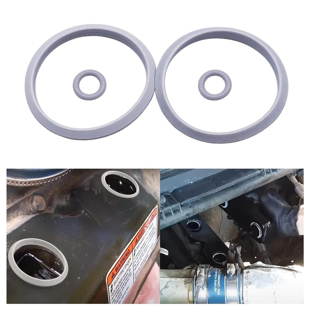 Fluorkohlenstoff O-Ring Ventildichtung für 94-03 7.3L Powerstroke, 4er-Packung, Grau