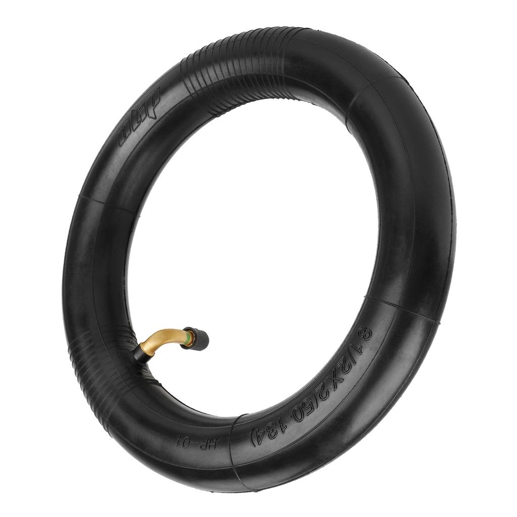For VSETT 9/9+/Zero 9/Inokim Light 2 Scooters 8.5x3" Rubber Tyre Set with Angled Nozzle 81/2x2" Inner Tube