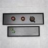 Holztablett Japanischer Stil Schwarz Kreativität Rechteckig 66cm Kaffee-Tee-Set Palette Lebensmittel Kuchenplatte Hausküche Aufbewahrungszubehör