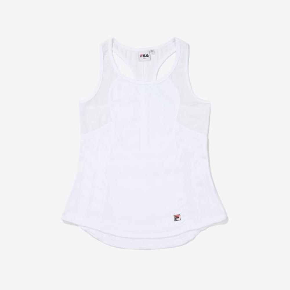 Fila Pleats Tank Top Fs2itf2395f Whi white/95