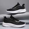 Summer new shoes hollow breathable mesh sneakers lightweight student running shoes soft sole comfortable large size