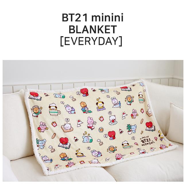 BT21 Blanket Everyday or Petit Holiday ver.