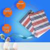 Jun Ding Ying 4x50m Bright Striped Tarpaulin