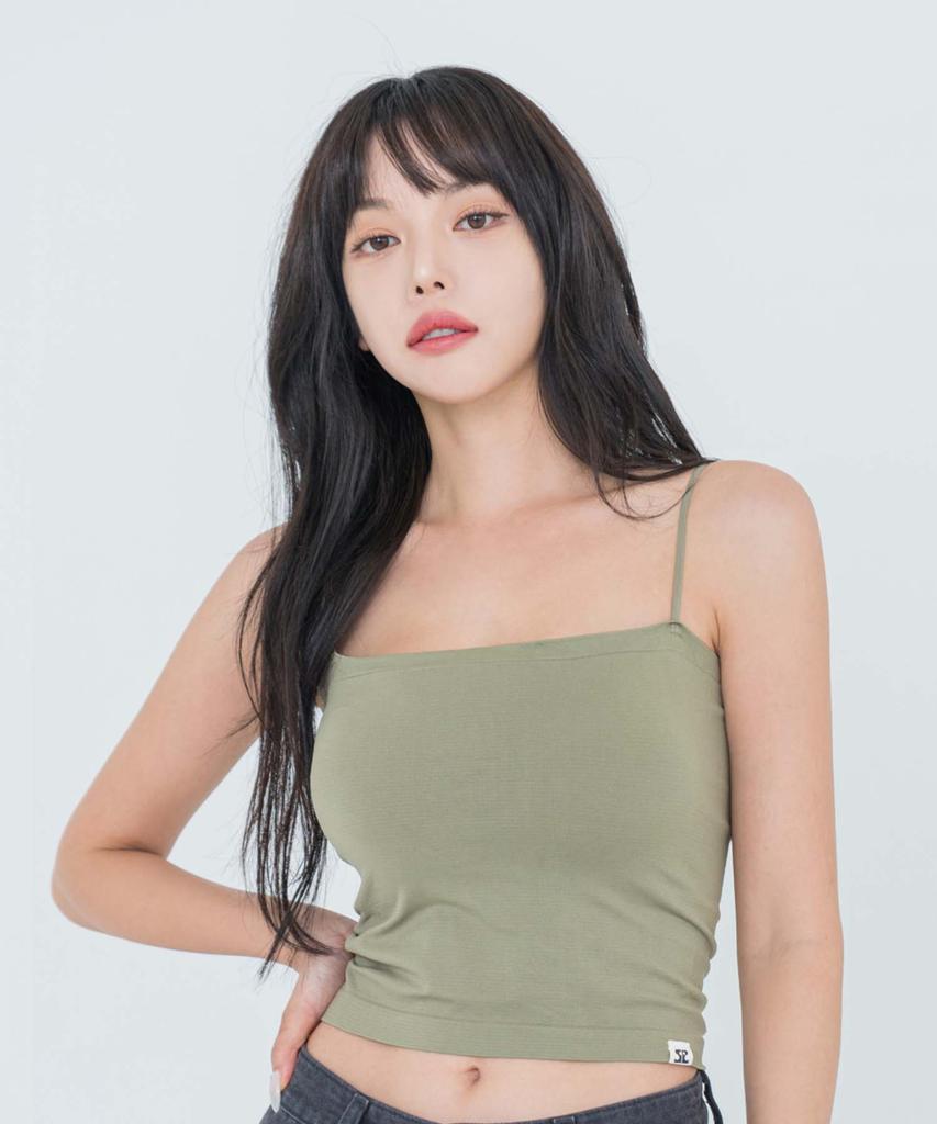 Dolosiwa [2Pack] Simple Tube Top Sleeveless (2 Types)_6 Colors