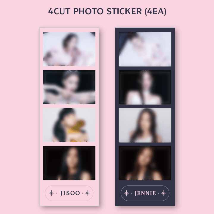 SADA FOTOGRAFIÍ BLACKPINK BORNPINK 4ŘEZ
