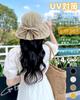 UV Protection Hat with Complete Sun UV Adjustable Small Mountain JPD162 Number [Snmzlc] Women's Bow, Shading, Protection, Protection, Breathable,