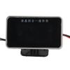 4 In 1 Vehicle Instrument LCD Digital Display Oil Pressure Voltage Water Temperature Fuel Gauge Black 9 36V