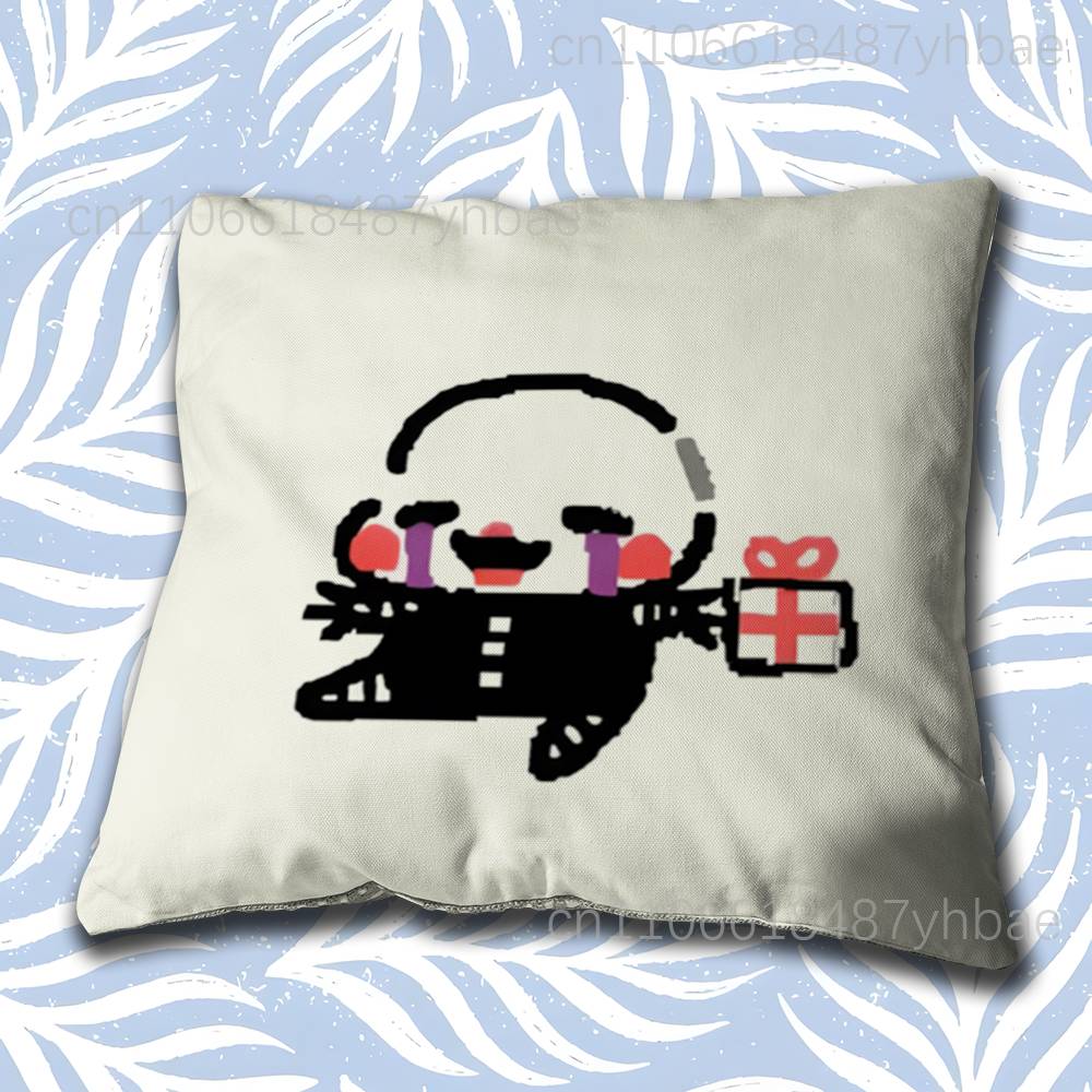 Fnaf Five-Nights-At-Freddys Kissenbezug Kurzer Plüsch Sofa Dekoratives Geschenk Zuhause Zweiseitiger Druck Kissen