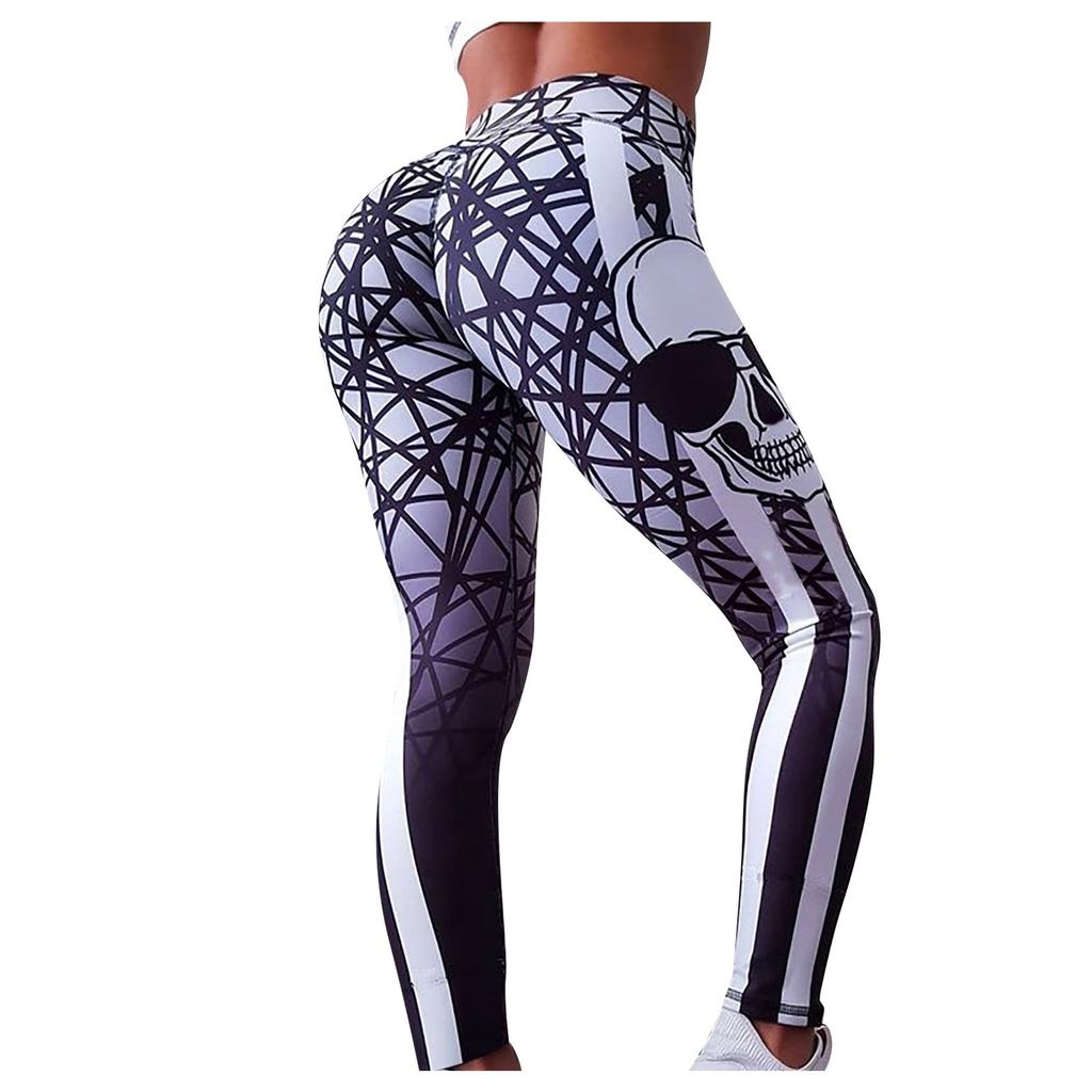 Women's Slim And Hip Lifting Printing Yoga Pants Leggings Pencil Pants