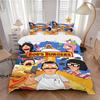 3-teiliges Bob's Burgers Familienabenteuer Bettwäsche-Set Bettbezug Kissenbezug Zuhause Weihnachts-Xmas Halloween Geschenk 1 Bettbezug 2 Kissenbezüge M929474
