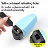 Confidential Roller Stamp Reusable Ink Address Eraser Roller for Privacy Protection Easy Using Security Stamp for Bills Tax