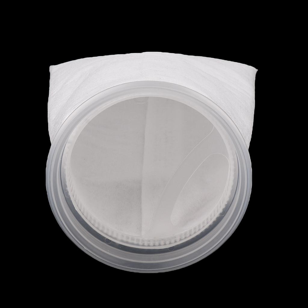 

Aquarium Felt Filter Bag Micron Mesh Media Holder for External Filters and Tank Water Treatment 150um