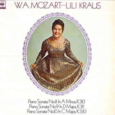 LP Record LILI KRAUS - Mozart Piano Sonata No.8 No.9 No.10 13AC394 CBS SONY 1978 Japan Classical Used