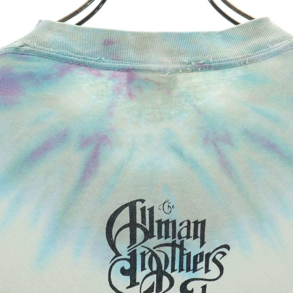 ONEITA 90s Made in USA Tie-dye Pattern Short sleeve The Allman Brothers Band T-shirt Men's Used