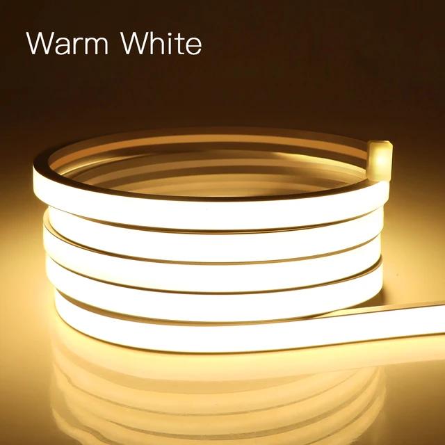 Telecomandă RF reglabilă USB 5V COB LED bandă de lumină rezistentă la apă moale din silicon pur Bandă neon pentru decorarea camerei de bucătărie Iluminare din spate