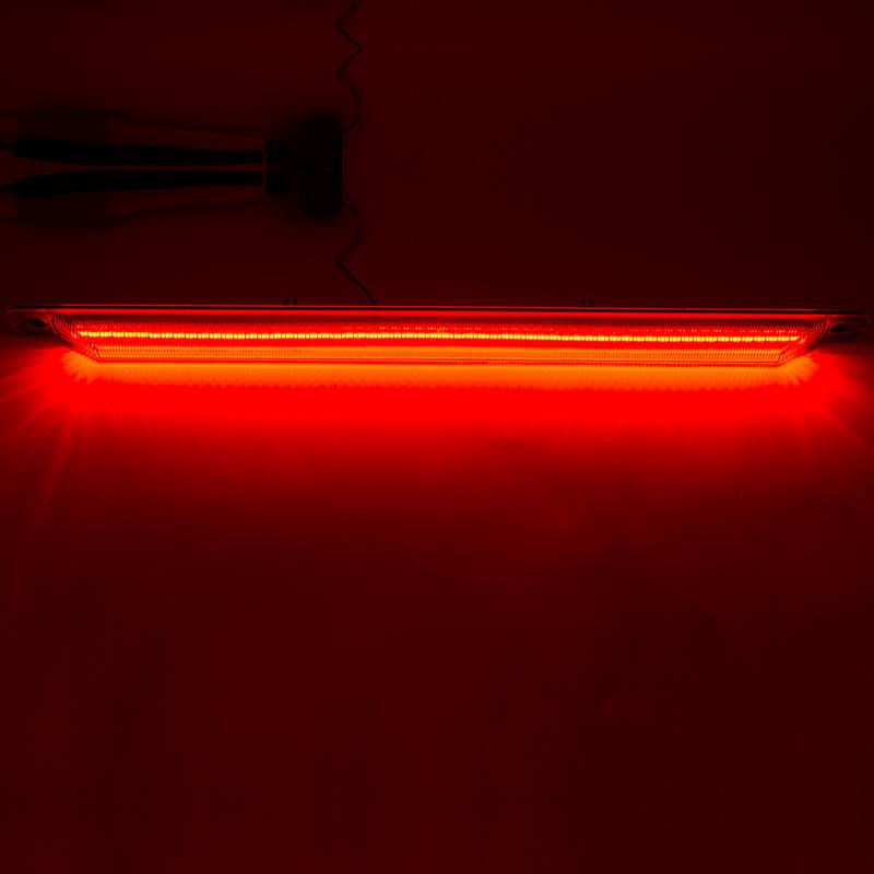 For Chevrolet Silverado 2500HD 3500HD For GMC Sierra 2500HD 3500HD Red Lens Rear Red Led Tailgate Brake Light OEM: 15248604