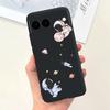 Für Google Pixel 7 Pro Hülle Weiche Silikon Handyhülle Für Pixel7 Google 7Pro Stoßfänger Niedliche Mode Cartoon Hülle Katze Mond Nacht Tasche