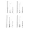 4Set Aluminium Alloy Fishing Needle Set Rotatable Multifunctional Lure Bait Needle Set Non-Slip Grip 2-in-1
