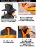 Yamaha Motor YAR30 Motorcycle Rain CYBERTEX2 Double LL Rain Suit, Separate, Guard, Orange, Size, Waterproof, Gear, 90792-R055X