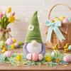 With Easter Egg Easter Bunny Gnome Faceless Feature Easter Elf Decorations  Indoor Decoration