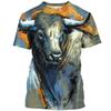 San Fermin Bullfighting T-shirt 3D toreo tourada Print Sapin T-shirt Fiere Bull Animal T-shirt Women's ropa hombre y2k