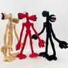 2pcs 30cm Sirenhead Plush Toys Siren Head Plush Dolls Scary Black Cartoon Cat Toy Soft Stuffed Animals Figure Toys for Baby Gift