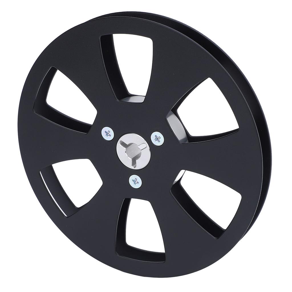 14 5in Empty Tape Reel Sound Recording 6 Hole Aluminum Alloy for ReVox Opening Machine Parts Blue