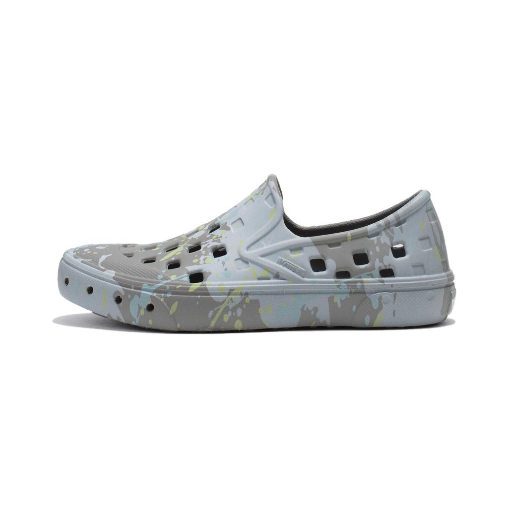 New Vans Slip-on Durable Breathable Children's Sandals Gray Blue Children Aged 3-7 Years Old VN0A4UVILLL