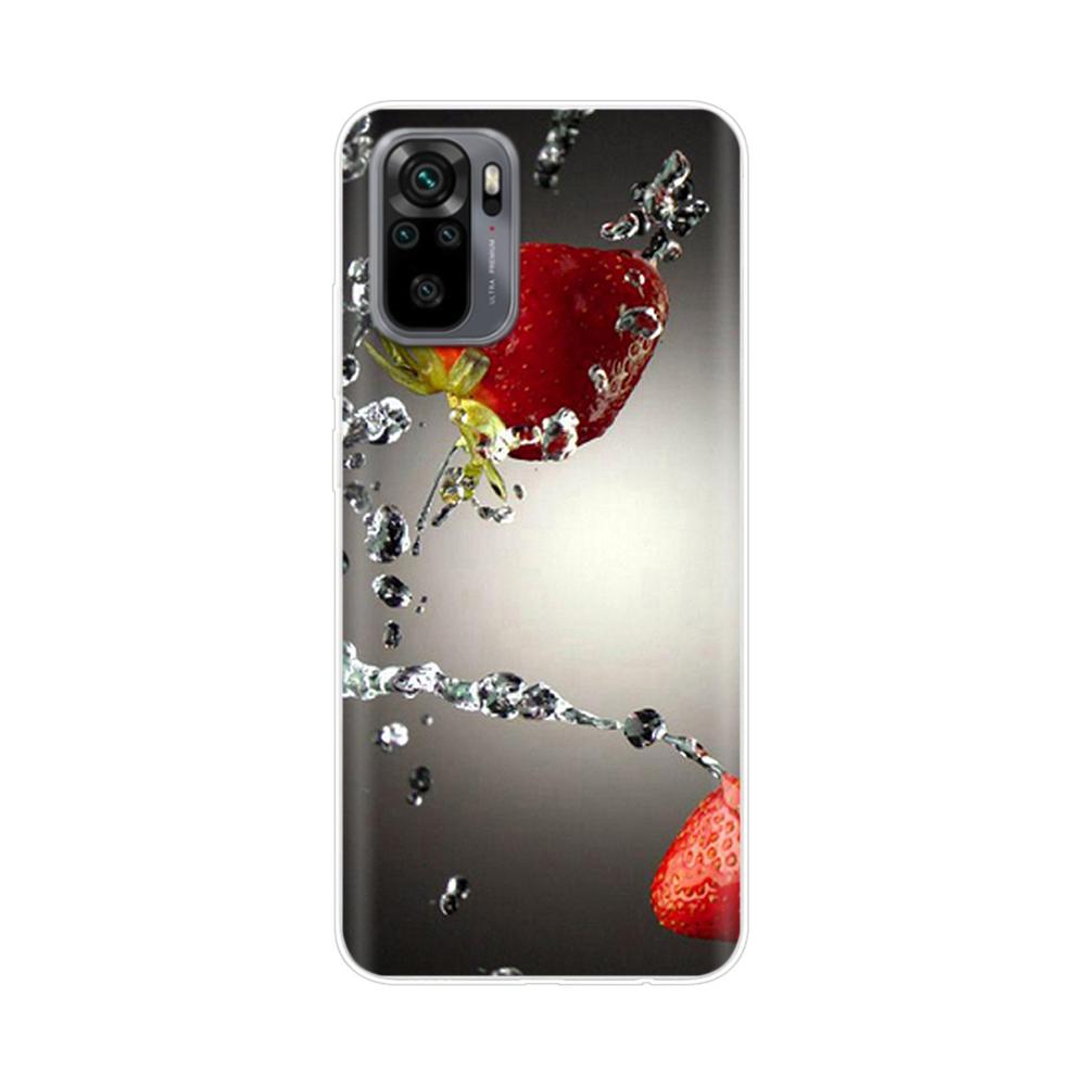 Silikon Blumen Handyhülle Für Xiaomi Redmi Note 10 Hülle 6.43'' Schöne TPU Rückseite Für Xiomi Redmi Note10 Pro Bumper Hüllen