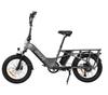 PIXAR Plus-20.4AH  Folding Commuting Electric Bicycle 48V20.4Ah Battery 500W Motor 20 Inch Fat Tires Urban Commuting E-Bike For Unisex
