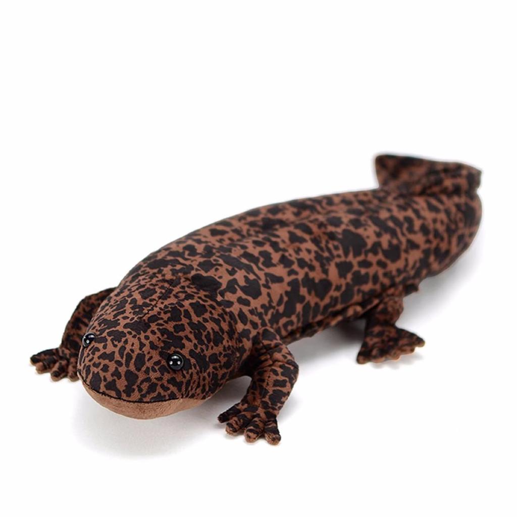Lilizzhoumax Paleontology Series Giant Salamander Plush Soft Amphibian Stuffed Toy for Boys and Home 50cm Long Toy, Girls, Decor,