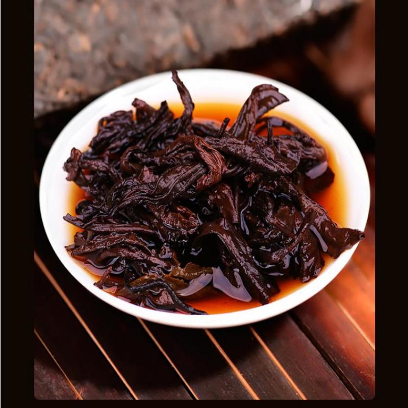 250g 2011 Year Puerh Ripe Tea Brick Yunnan Ancient Tree Pu-erh Cooked Brick Tea