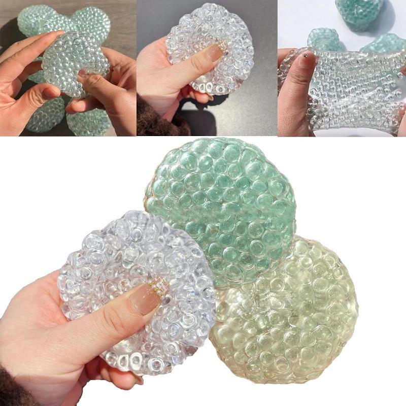 Handmade Stressball, Stress Ball Skin, Crunchy Stress Ball No Air, Bead Stress Balls,Taba Squishy Cheap for Stress Relief