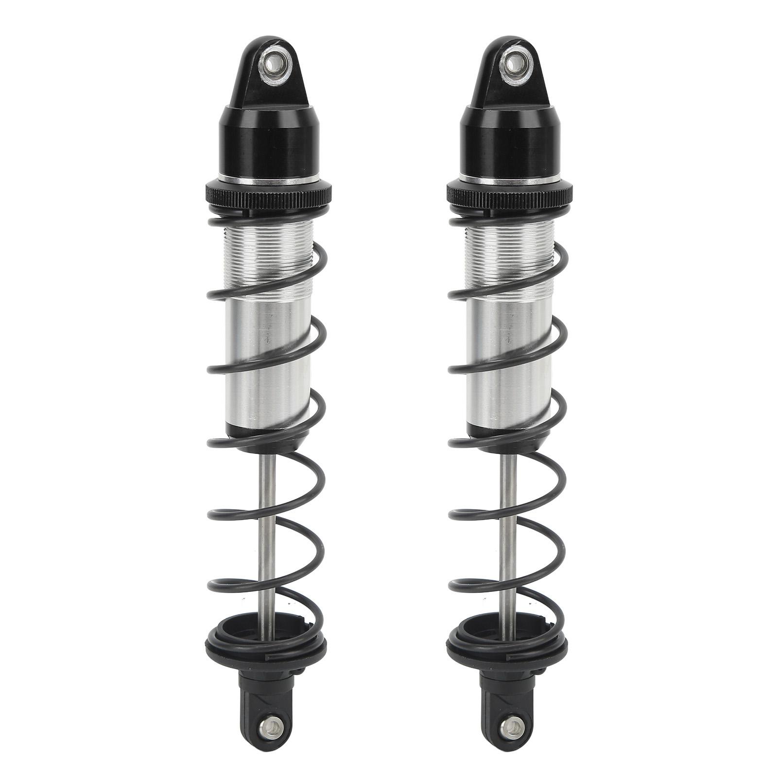 

2PCS Front Rear Shocks Absorber Shock Absorption Improve Stability 190mm RC Front Rear Damper for ARRMA 1 5 RC Car чорний