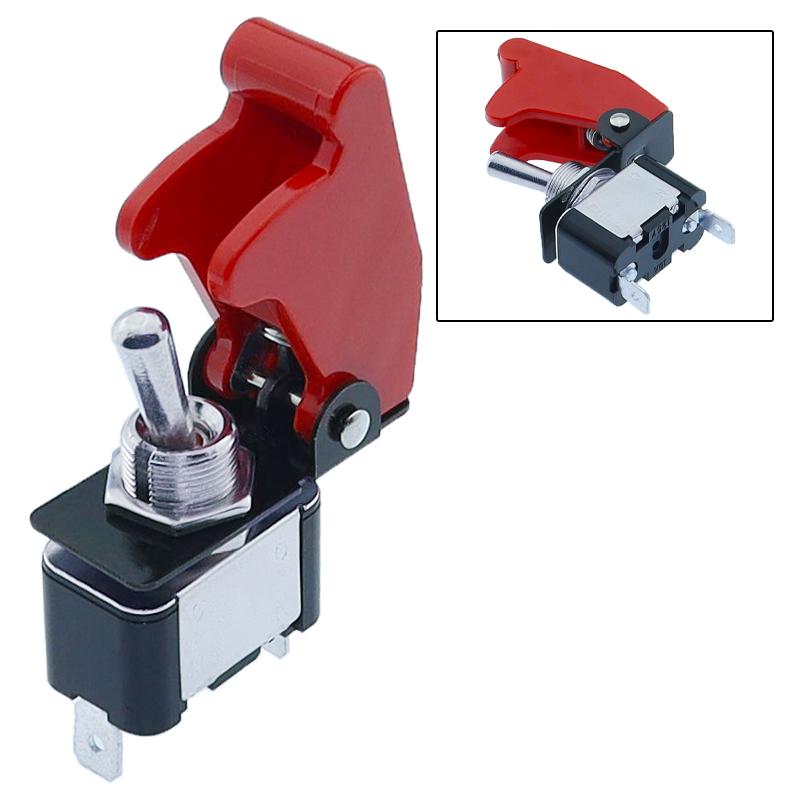 New Style KN3A-101 Toggle Switch Rocker Arm 2Pin 2Gear ON-OFF10A 125V/250V AC Cap Matching 12V 24V 48V 110V 220V Universal