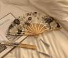Double-Sided Embroidery Silk Fan: Classical Court Hanfu & Cheongsam Accessory