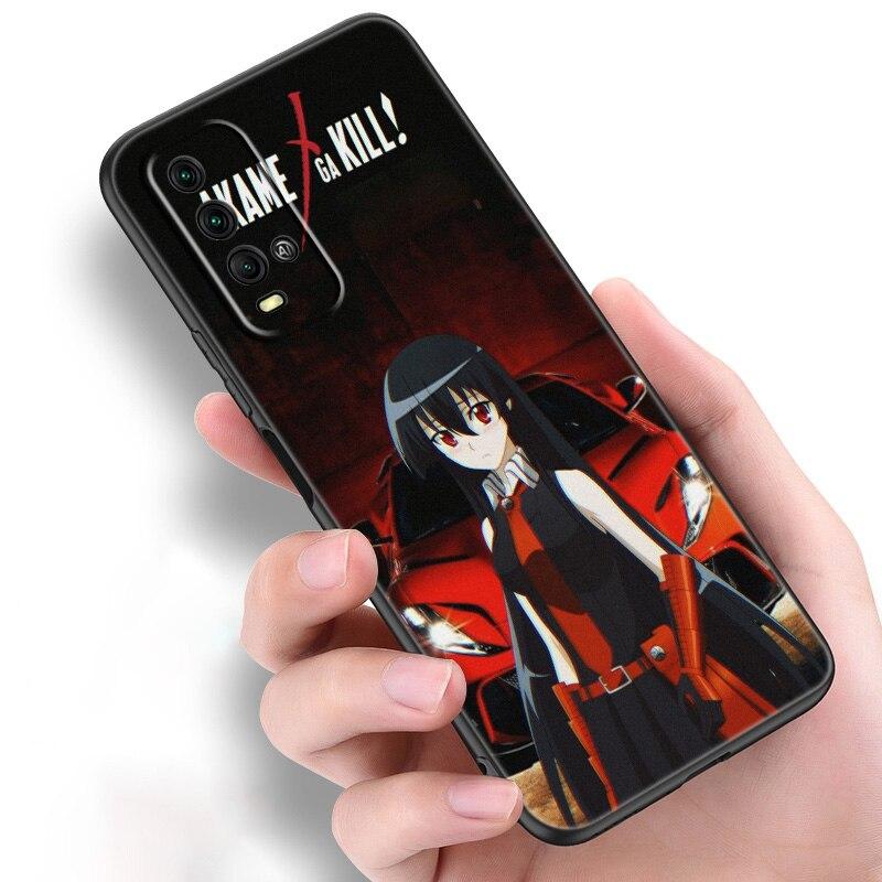 Japan Anime Sports Car Silicone Phone Case For Xiaomi Redmi Note 11 10 9 8 Pro 11T 10T 10S 9S 8T 9 9A 9C 9T Black Soft Cover