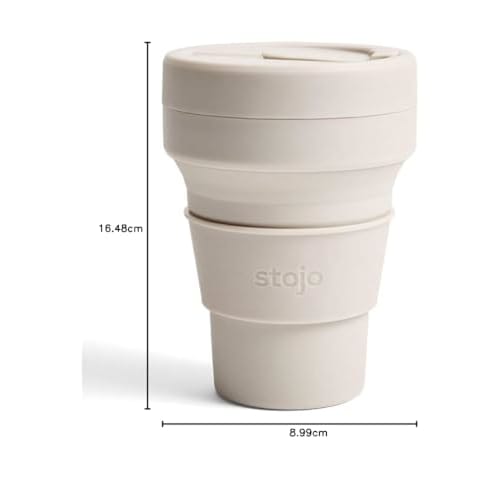 Stojo Pocket Cup 12oz/355ml Foldable My Cup/My Tumbler (Automatic)